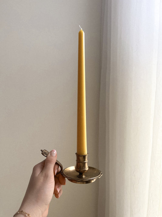 Beeswax candles