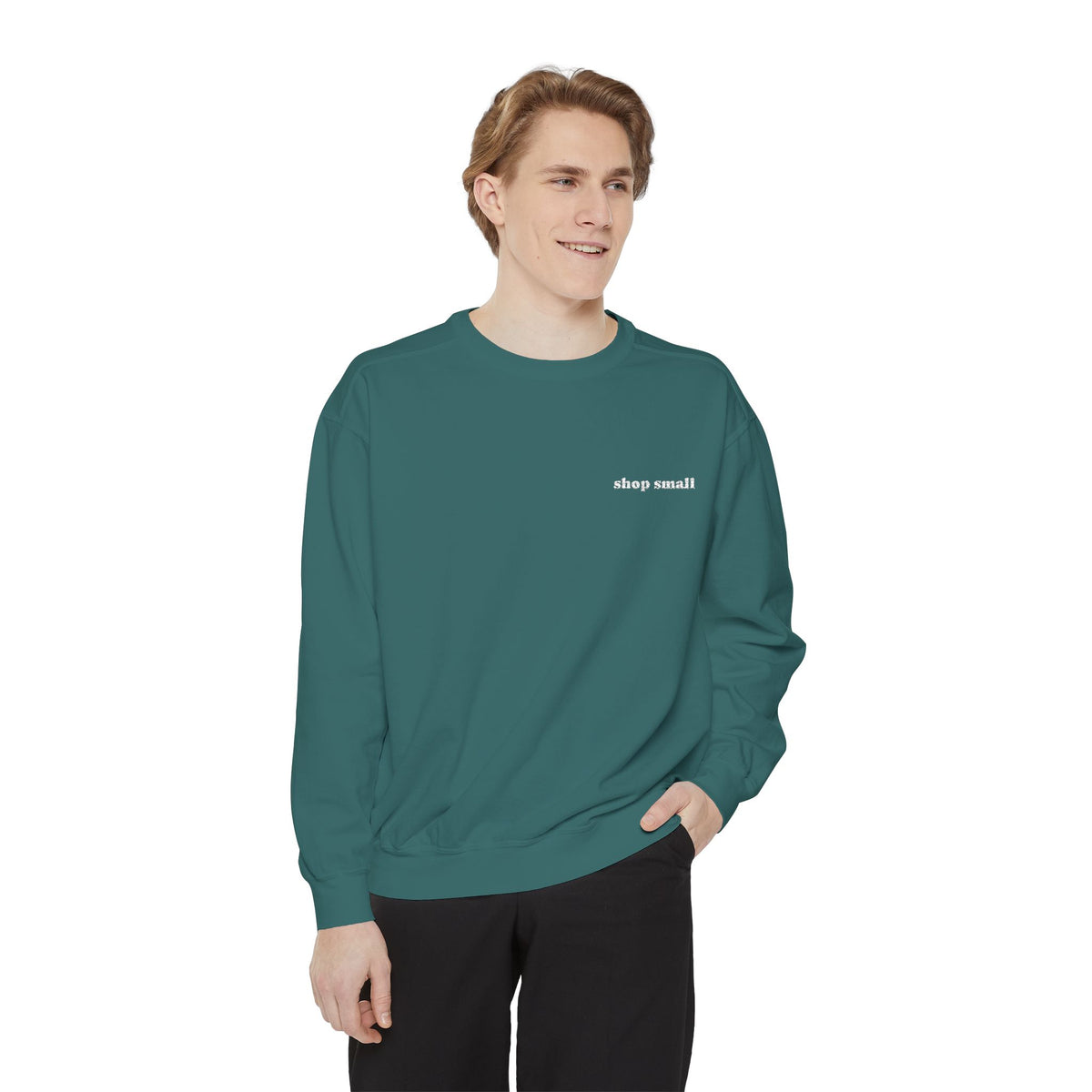 Shop small crewneck
