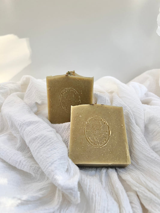 Eucalyptus mint goat milk bar soap