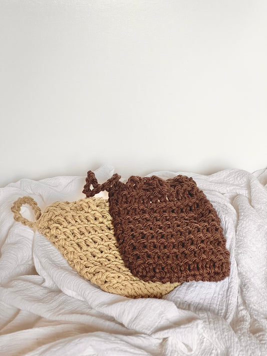 Handmade Soap Saver Bag